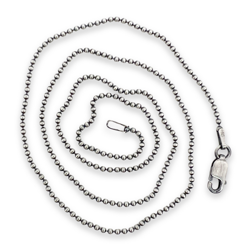 1.5MM Sterling Silver Bead Chain